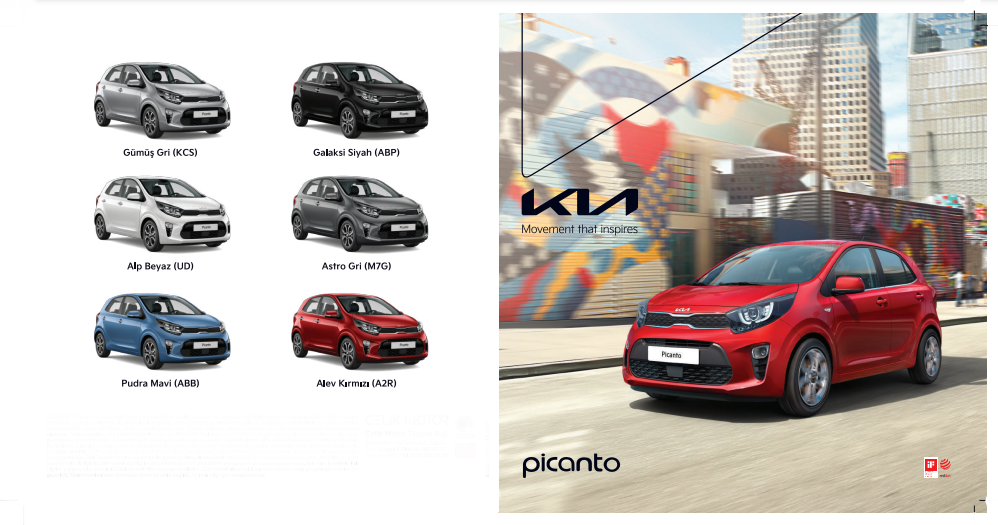 2022 Model Kia Picanto Fiyatları ve Özellikleri