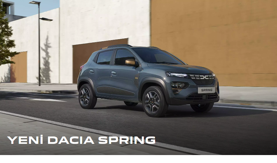 2023 Dacia Spring Fiyatları ve Özellikleri